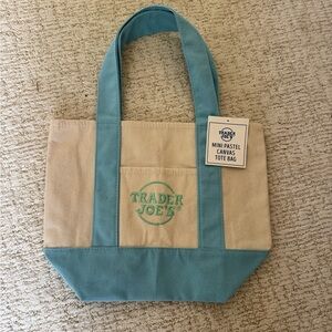 Brand New Trader Joe’s Mini Tote Bag